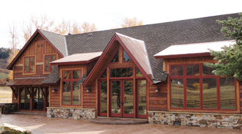 aspen patch wood and stone construction 